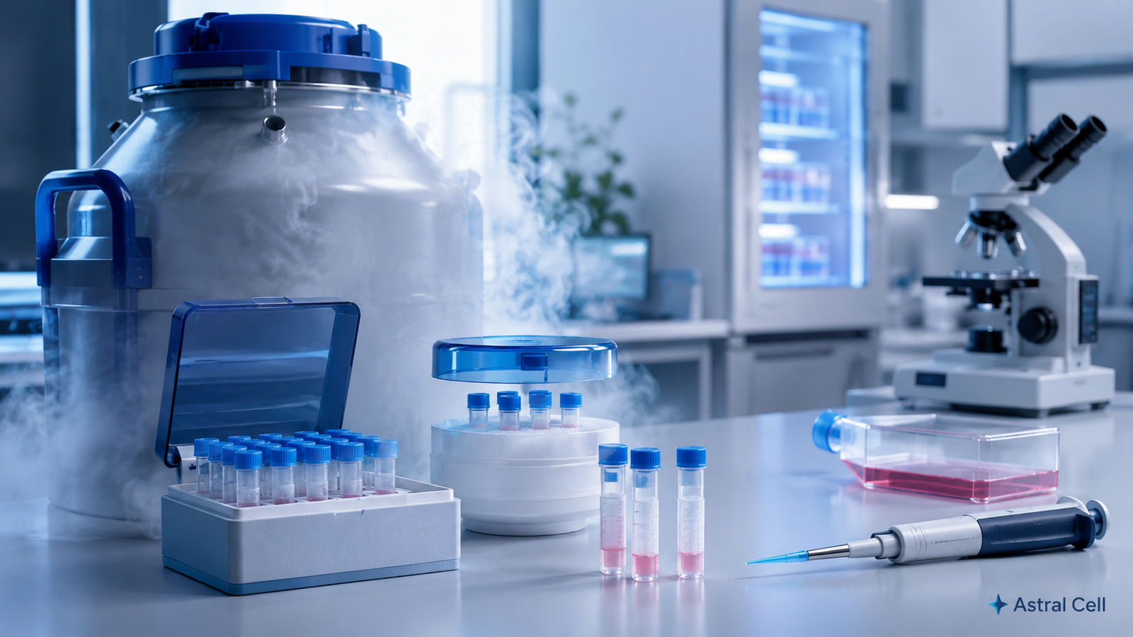  Cryopreserve Cell Lines